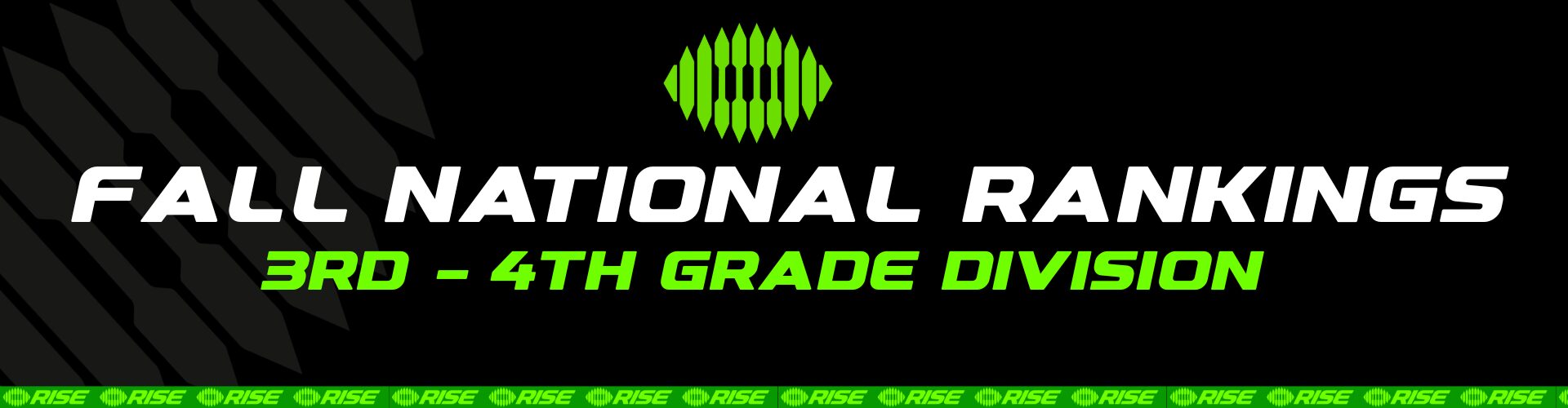 3rd–4th grade fall national rankings banner